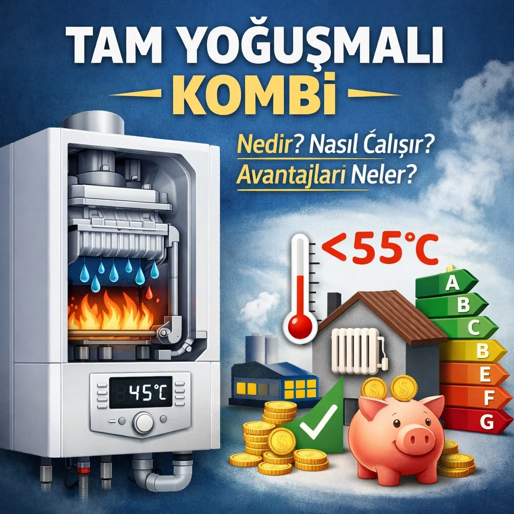 Tam Yoğuşmalı Kombi Nedir?