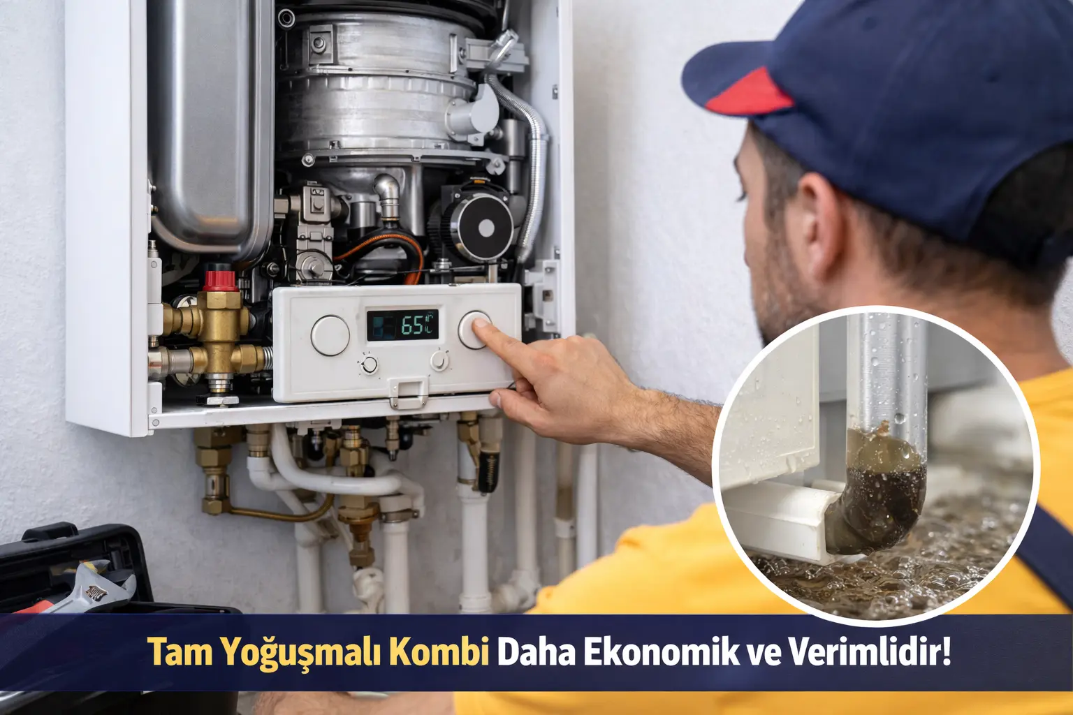 Tam Yoğuşmalı Kombi Nedir? Enerji Tasarrufu ve Verimlilikte Son Nokta