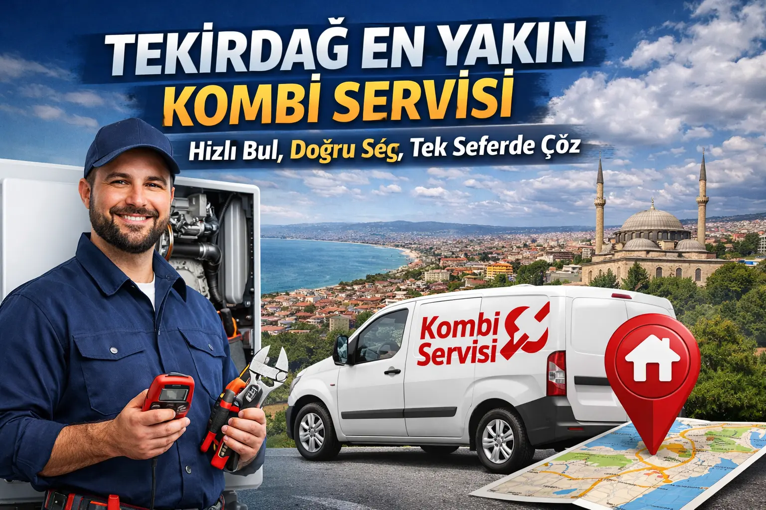En Yakın Kombi Servisi: Tekirdağ’da Hızlı Bul, Doğru Seç, Sorunu Tek Seferde Bitir